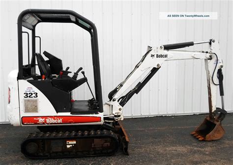 323 mini excavator|bobcat 323 excavator specs.